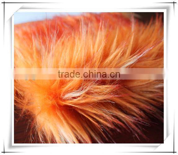 high quality long pile animal faux fur/artificial faux fur fabric