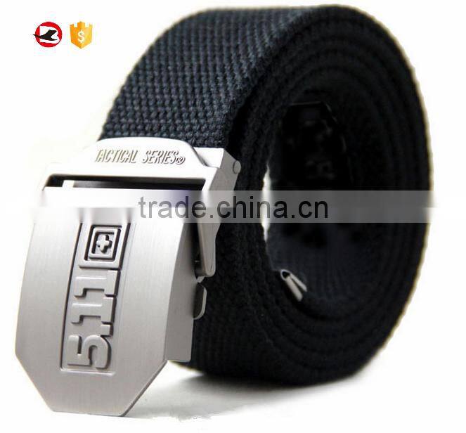 100% Cotton Canvas Belt With Alloy buckle