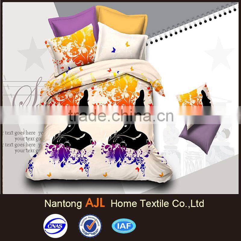 3D polyester bed sheet set in nantong