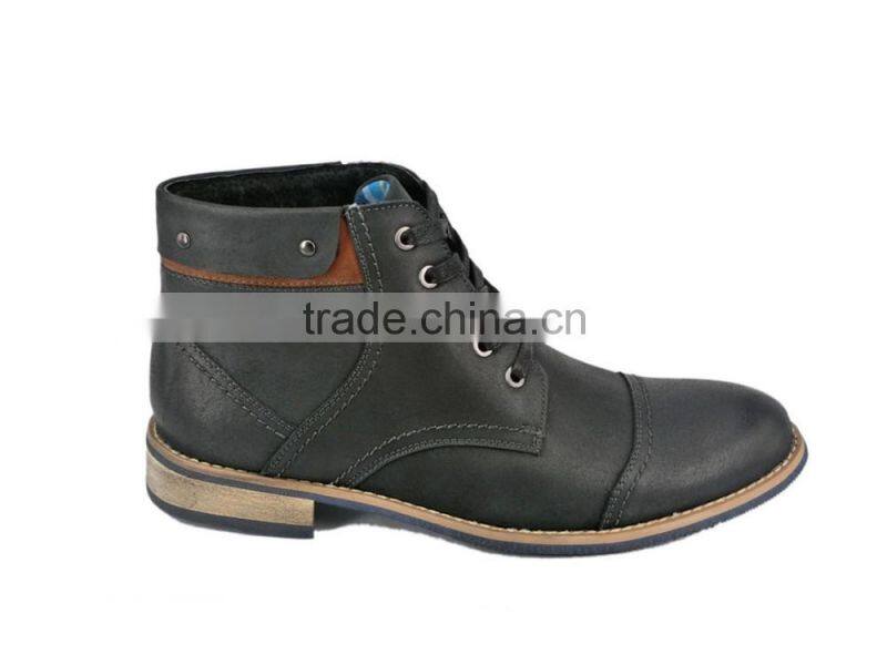 wholesale high quality leather boots for men