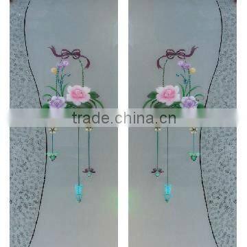 3.8mm----12mm clear Decorative glass