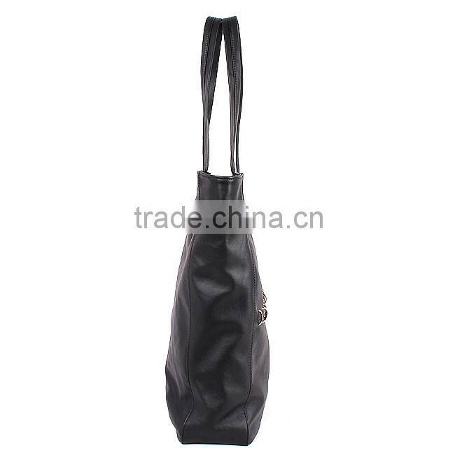 Popular european branded shopping bag long style tote bags big casual ladies handbag