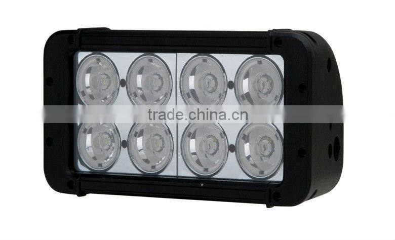 ShengWell Auto led light bar 80W 9-70V DC 8inch dual row CREE 80W led ligh bar