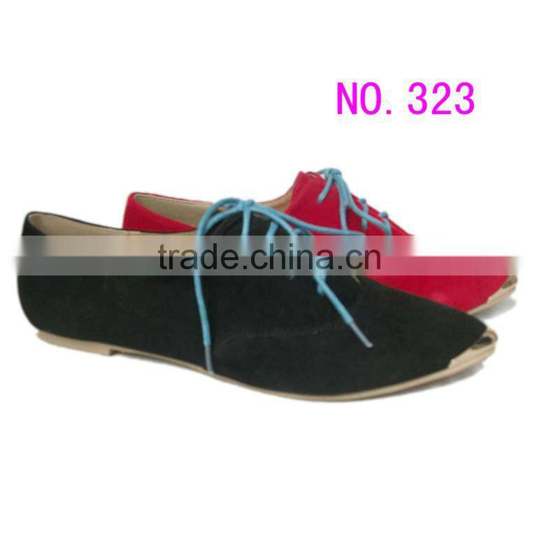 cheap wholesale lady casual shoes flat shoes in china