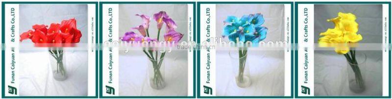 Anthurium real touch handmade decorative artificial flower