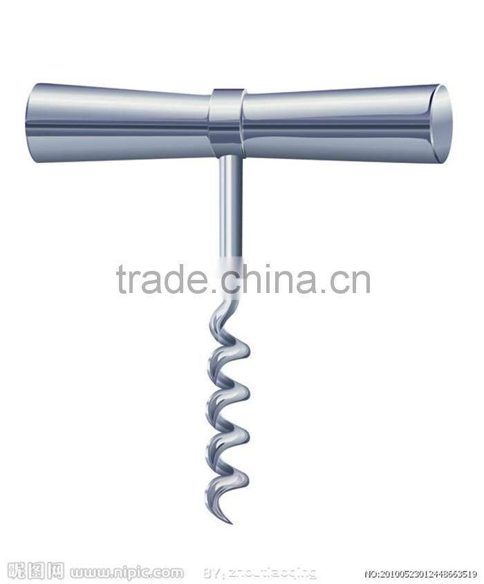 Custom metal wine bottle opener and beer bottle opener