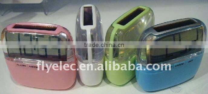 Dual power free pedometers