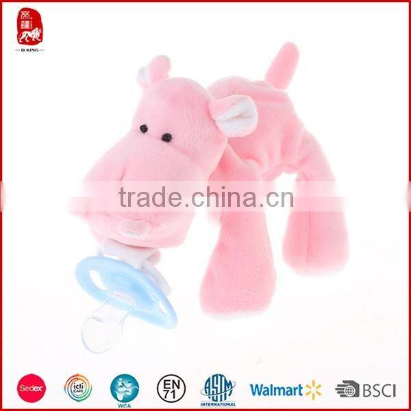 Soft Cute Baby Plush Stuffed Pacifier Toys