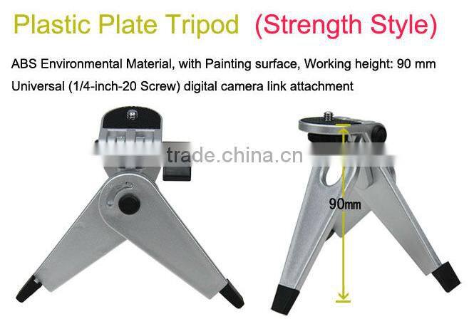 High Quality Portable Plastic Plate-Type Mobile Tripod For Digital Camera