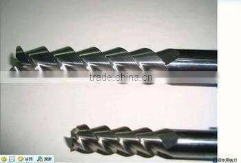 Coated Ball Carbide End Mill for Soft & Stainless Steel