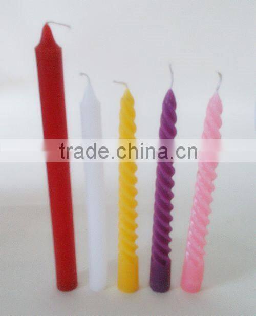 Wholesale Candle Wax/White Household Spiral Candle