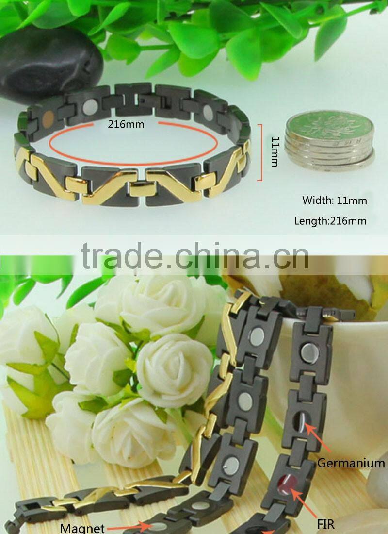 Health Bracelets & Bangles Magnetic Power Charm Bracelet Jewelry For Man