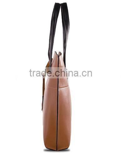Genuine leather designer lady fashion bag bag maker china women carrier bag tote purse