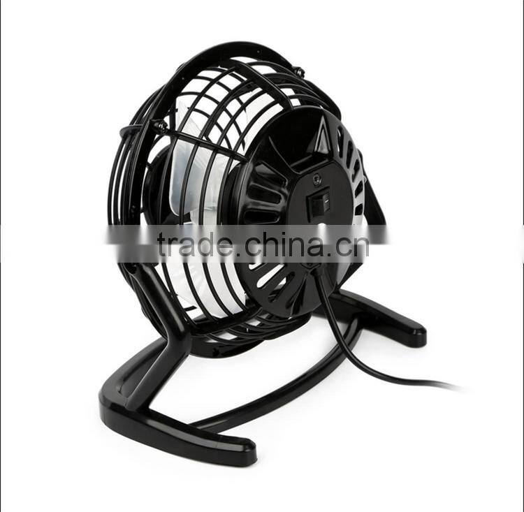 Colorful Plastic Mini USB tabletop fan cooler with CE & RoHs Cetification