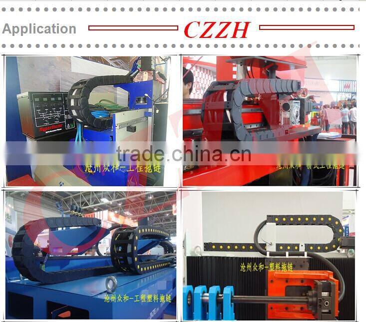Machine Tool 15x15mm Semi-closed Cable Carrier Drag Chain