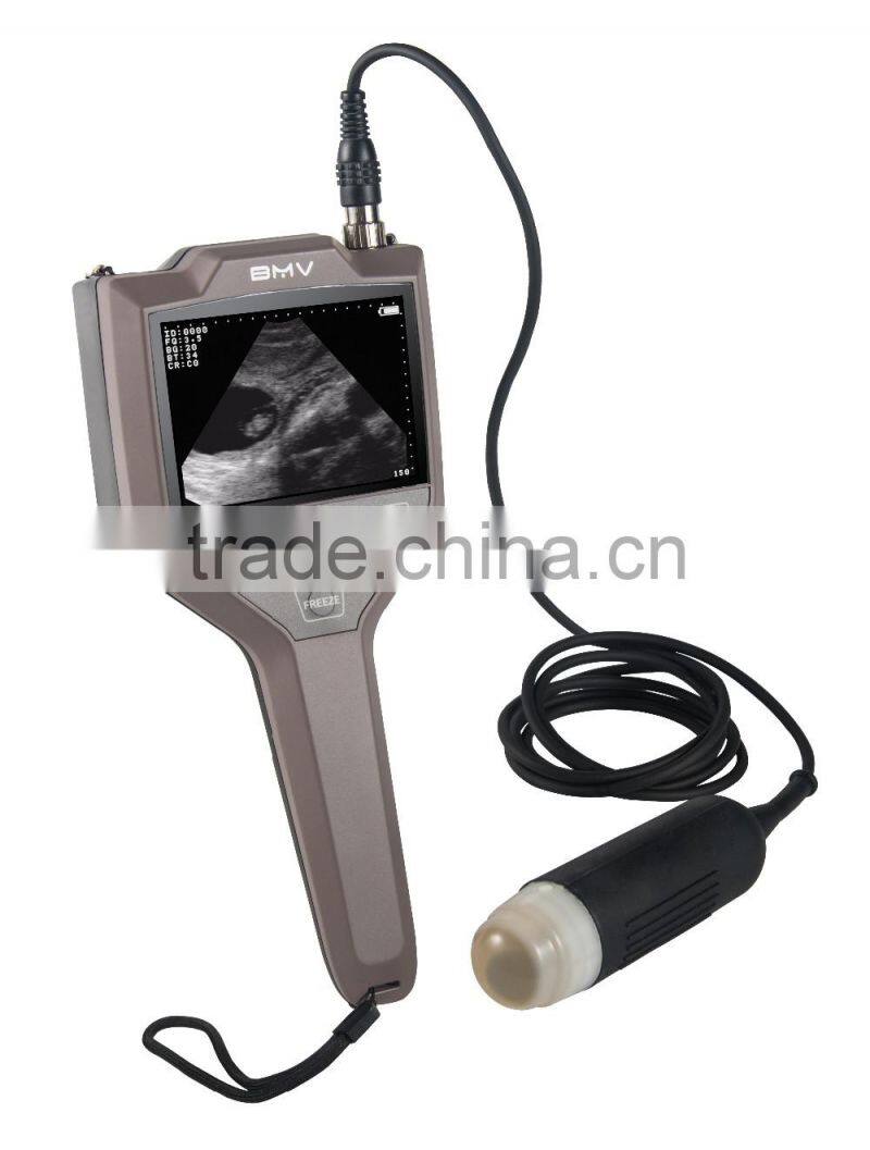 small size 0.3kg handheld Vet/pets Ultrasound Machine for swine and ovine pregnancy diagnostics