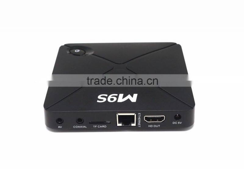 2GB RAM and 8GB ROM M9s android tv box amlogic s812 m9s octa core android4.4 kodi 16.0