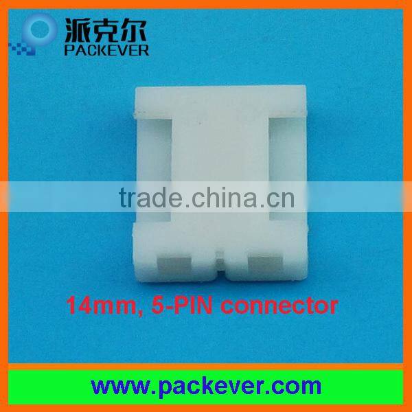Solder free fast connection 14mm 5 pins LED strip snap connector