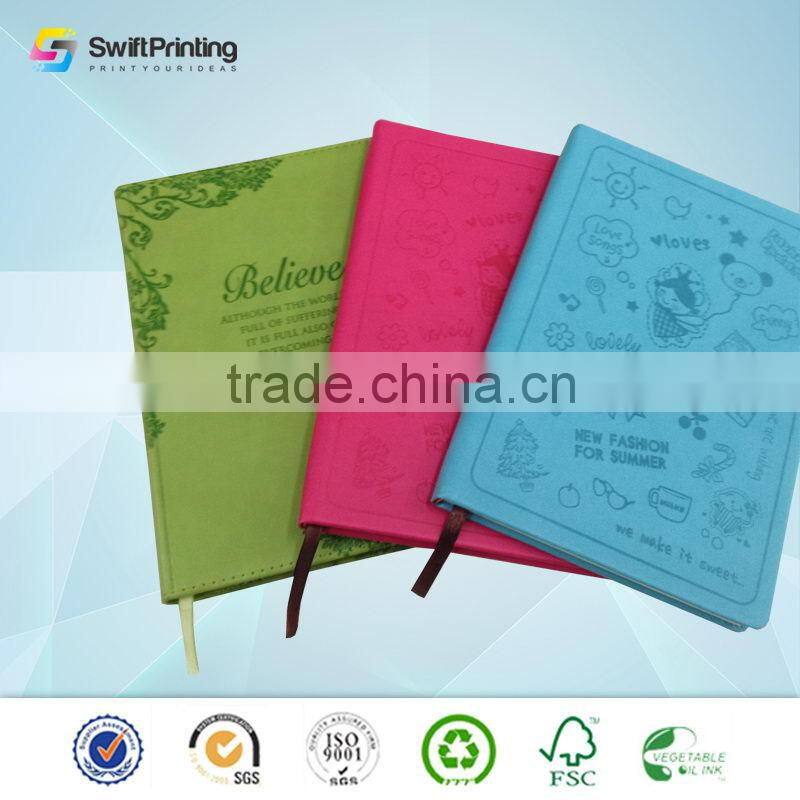 Best quality promotional meeting notepad china printing