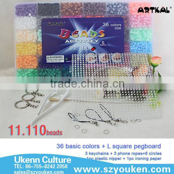artkal jewelry making kits diy educational toys eva plastic melty beads