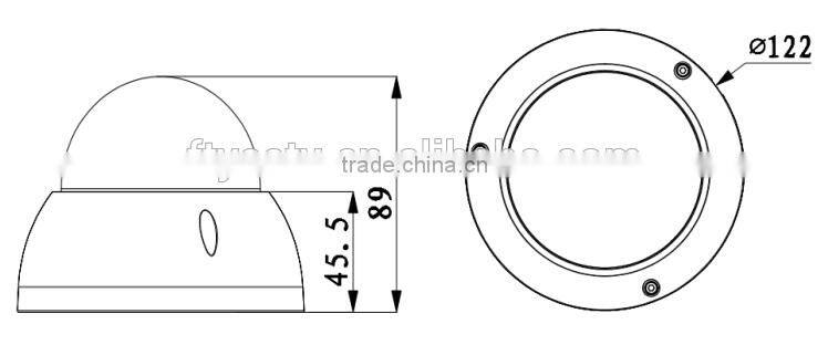 Dahua DH-SD22204T-GN 1080P Full HD WDR Small Dome Outdoor PTZ IP Camera PoE