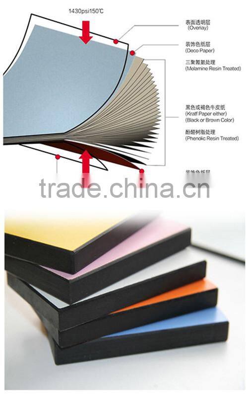 Decorative Phenolic HPL High Pressure Compact Laminated Board