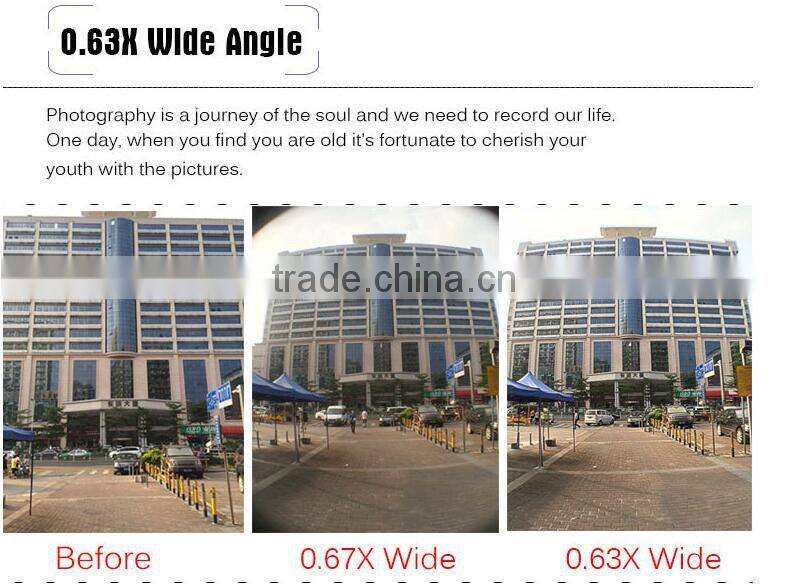 Newest Fisheye Lens 198 Degress Magnetic Clip Lens 0.6x Wide Angel 1.5x Macro Phone Camera Lens