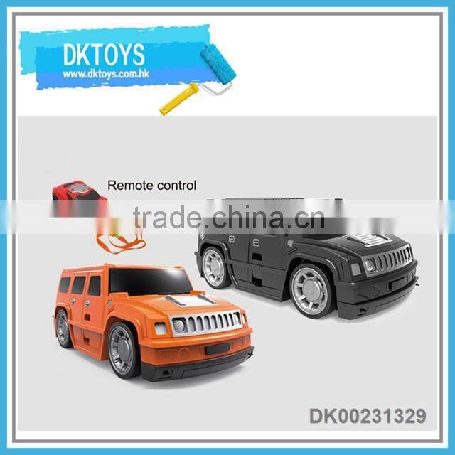 R/C draw-bar box toys car type for kids