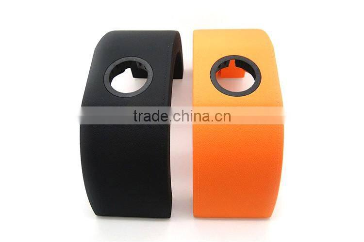 Plastic+leather Rainbow bridge design Charging cradle for apple watch