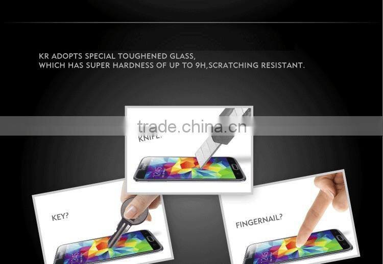 Gold Supplier 0.3mm Tempered Glass impact resistant screen protector for Samsung Galaxy Alpha G850 oem/odm (Glass Shield)