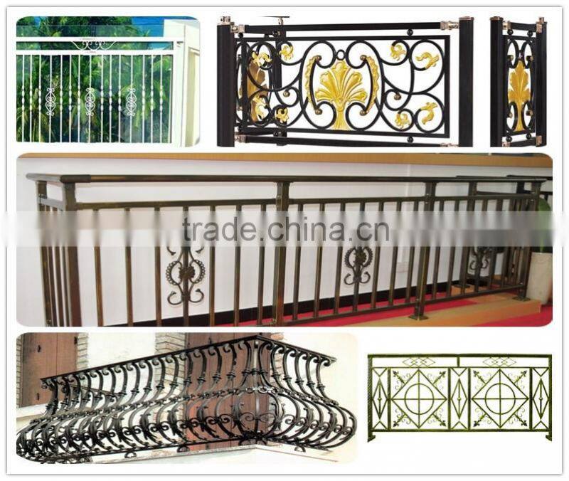 alibaba balcony fence iron door fence, iron balcony railings designs, modern design for balcony railing