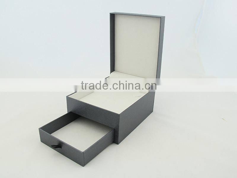 Luxury storage box with drawer for jewelry packaging / custom jewelry box