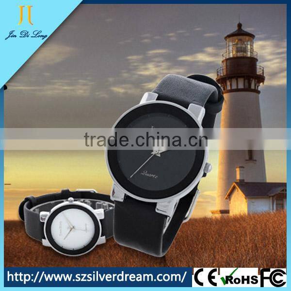 Fashion Geneva Leather Jelly Children Wrist watch Quartz Watch