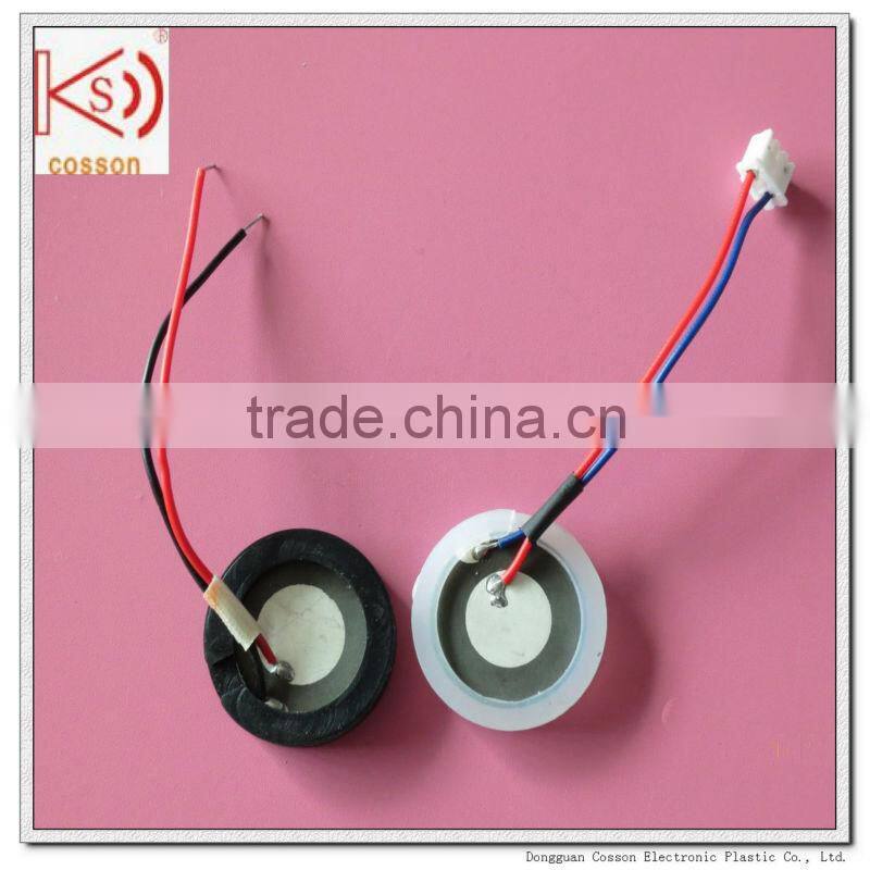 20mm,1.7mhz ultrasonic atomizer disc with wire (ROHS&CE)