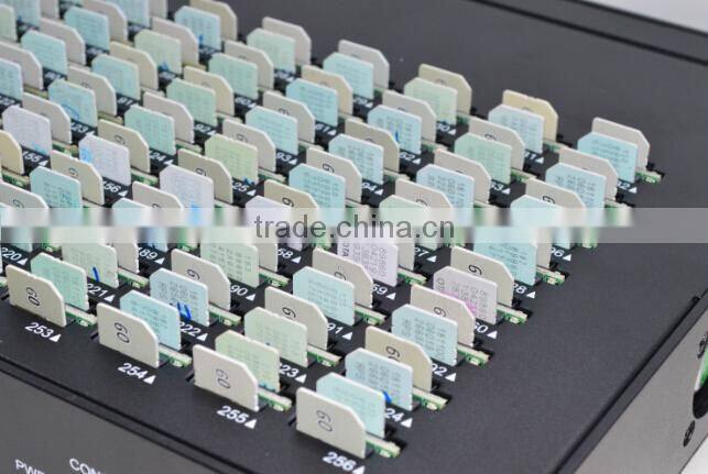 GSM sim bank 128 / 256 sim slots, goip gsm sim box, 32 port 32 channel gsm voip gateway