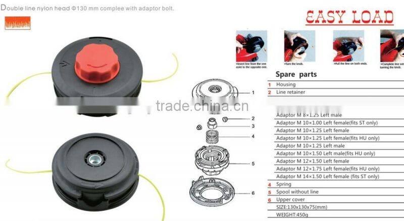 grass trimmer head High Quality trimmer head nylon head brush cutter nylon head trimmer head