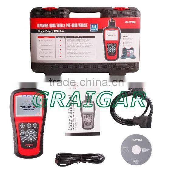 2015 Original Autel Code Reader Maxidiag Elite MD701 for 4 System + DS Model UpdateVia Internet