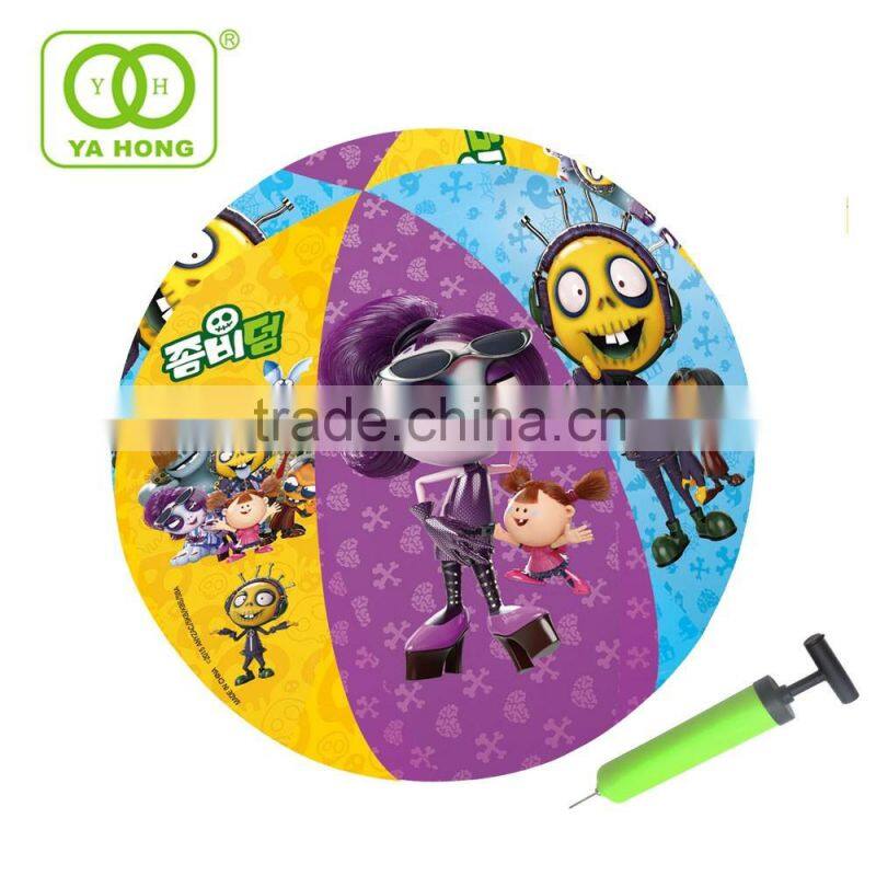 16 inch Inflatable Fitness Yoga Gym ball with fabric covered