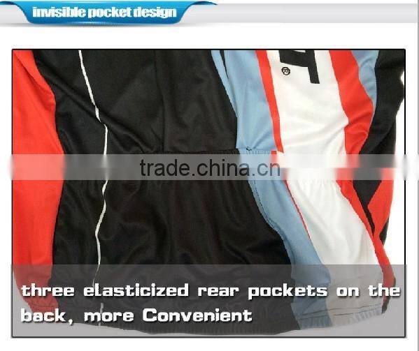 2016 spring new cartoon design Red long sleeve men women cycling clothing China cheap custom pro team cycling Jersey