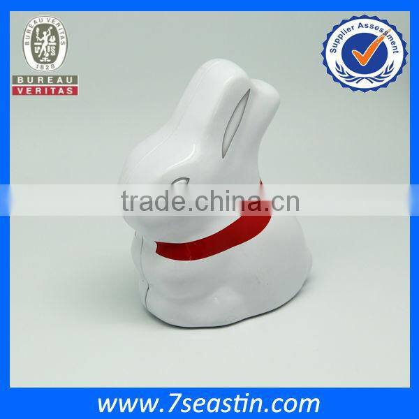 white custom tinplate box for wedding gifts