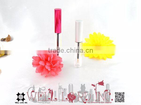 4ml easy carry silver cap plastic eyeliner cosmetic