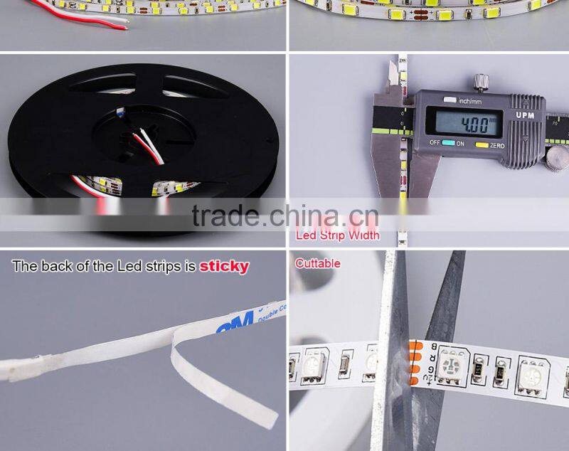 Ultra bright 60leds/m waterproof IP68 SMD 2835 flexible led strip