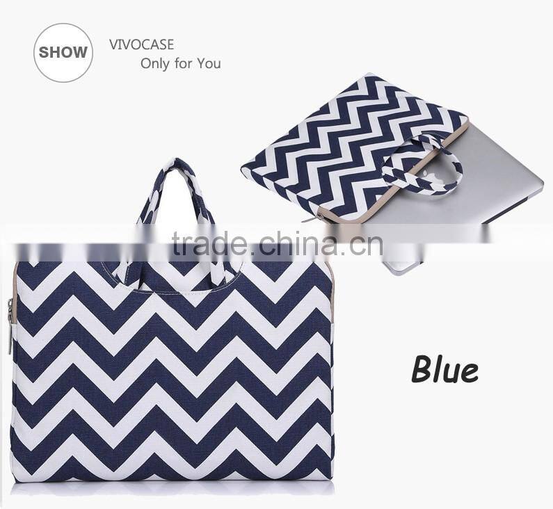 Lightweight High Quality Canvas Fancy Business Laptop Bag