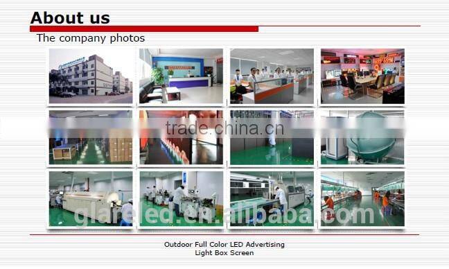 double sided advertisement for cars led display