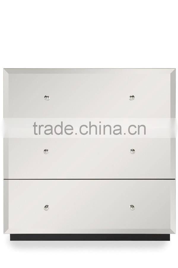 Bedroom furniture mirrored nightstand bedroom furniture corner drawers