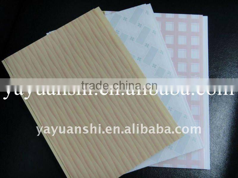 waterproof wood designs pvc-ceiling panelling