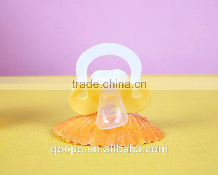 Innovative Large Funny Transparent Pp Baby Silicone Adult Child Ring Pacifiers