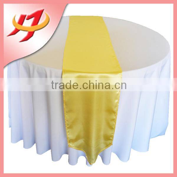 Cheap glitter shiny gold sequin laser cut felt table runner