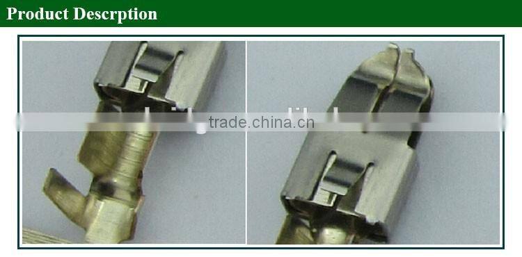 DJ623B-E6.3B C5210 with tin plated wire engine harness terminal