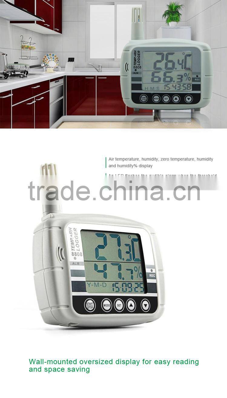 Digital Thermometer Theromo Hygrometer Data Logger Temperature Humidity Recorder
